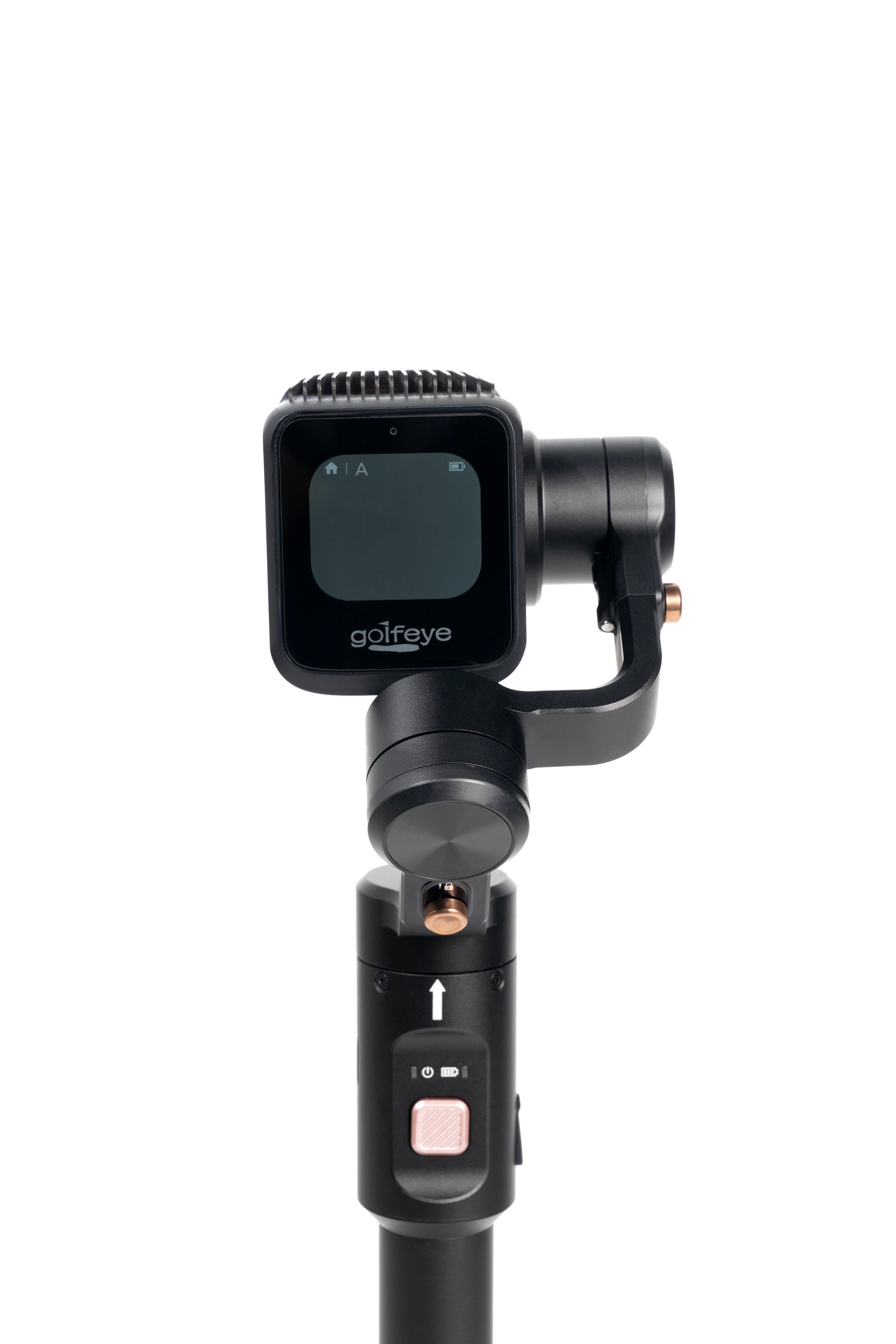Golfeye handle and front screen half close-up