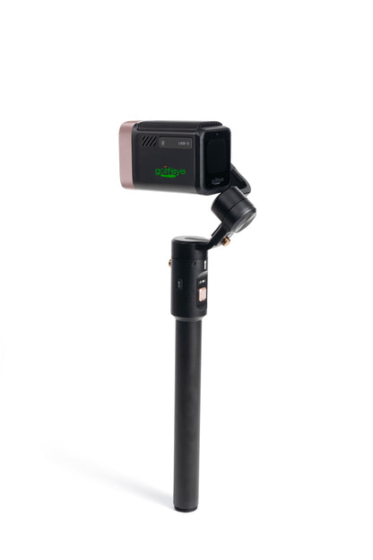 Golfeye handle screen side 45 degree full view